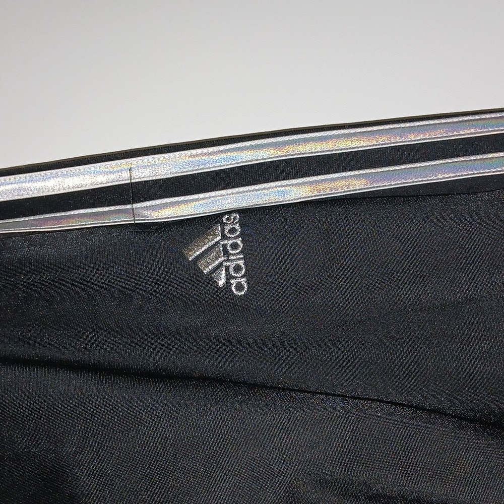 Adidas Girls Joggers Size 14 Black White euc - Picture 2 of 5